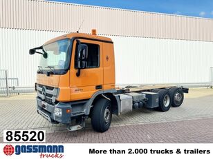 hákový nosič kontejnerů Mercedes-Benz Actros 2541 L/39 6x2, Lenk-/Liftachse