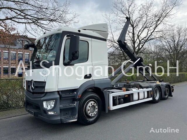 Mercedes-Benz Actros 2543 6X2 Meiller RK 20.65 /Lenk+Liftachse camión con gancho