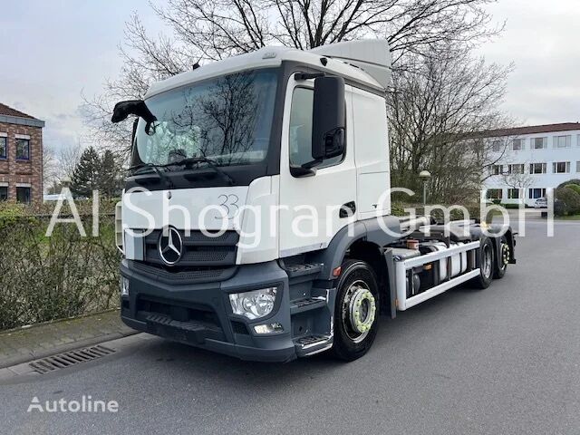 Mercedes-Benz Actros 2543 6X2 Meiller RK 20.65 /Lenk+Liftachse hook lift truck