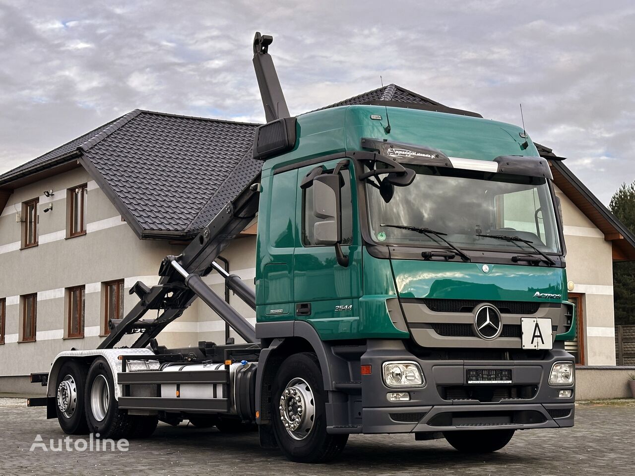 xe chở rác thùng rời Mercedes-Benz Actros 2544 MP3