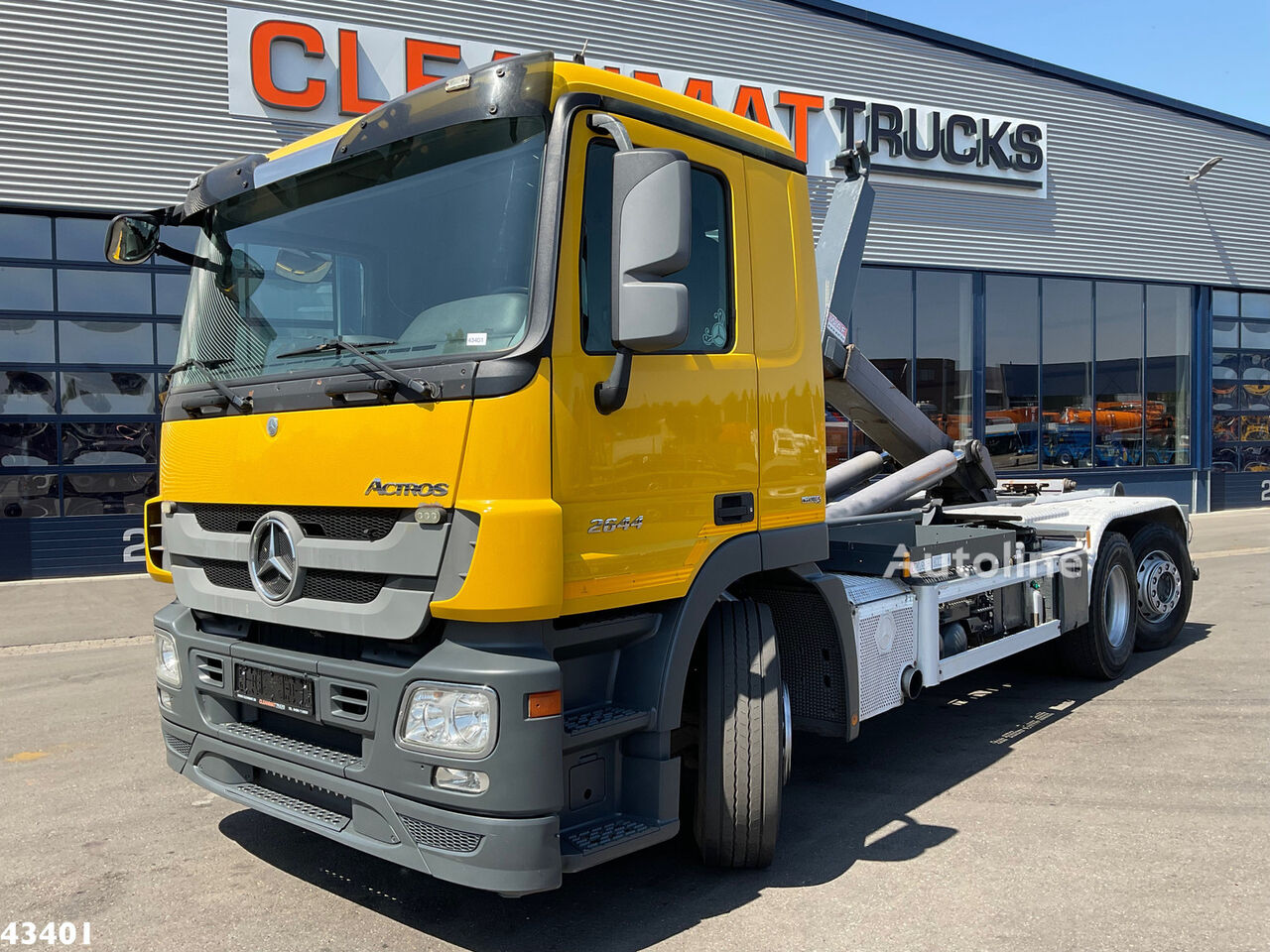 Mercedes-Benz Actros 2544 VDL 20 Ton haakarmsysteem hook lift truck