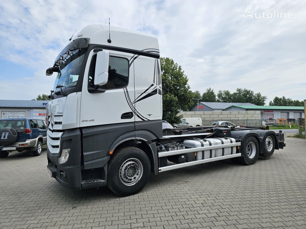 гаковий мультиліфт Mercedes-Benz Actros 2545 // 2017r // HIAB