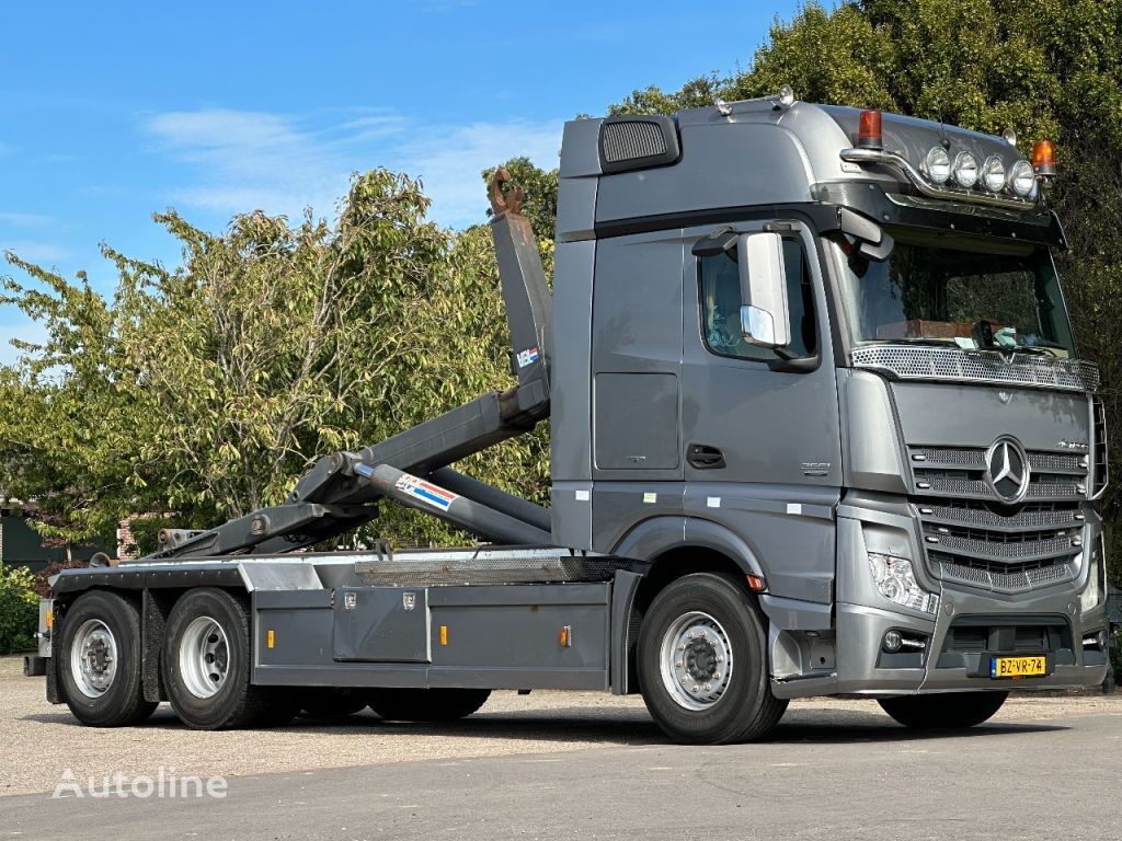 camião polibenne Mercedes-Benz Actros 2551!!EURO6!!HOOKLIFT/CONTAINER/FULL OPTIONS!!SHOW!!