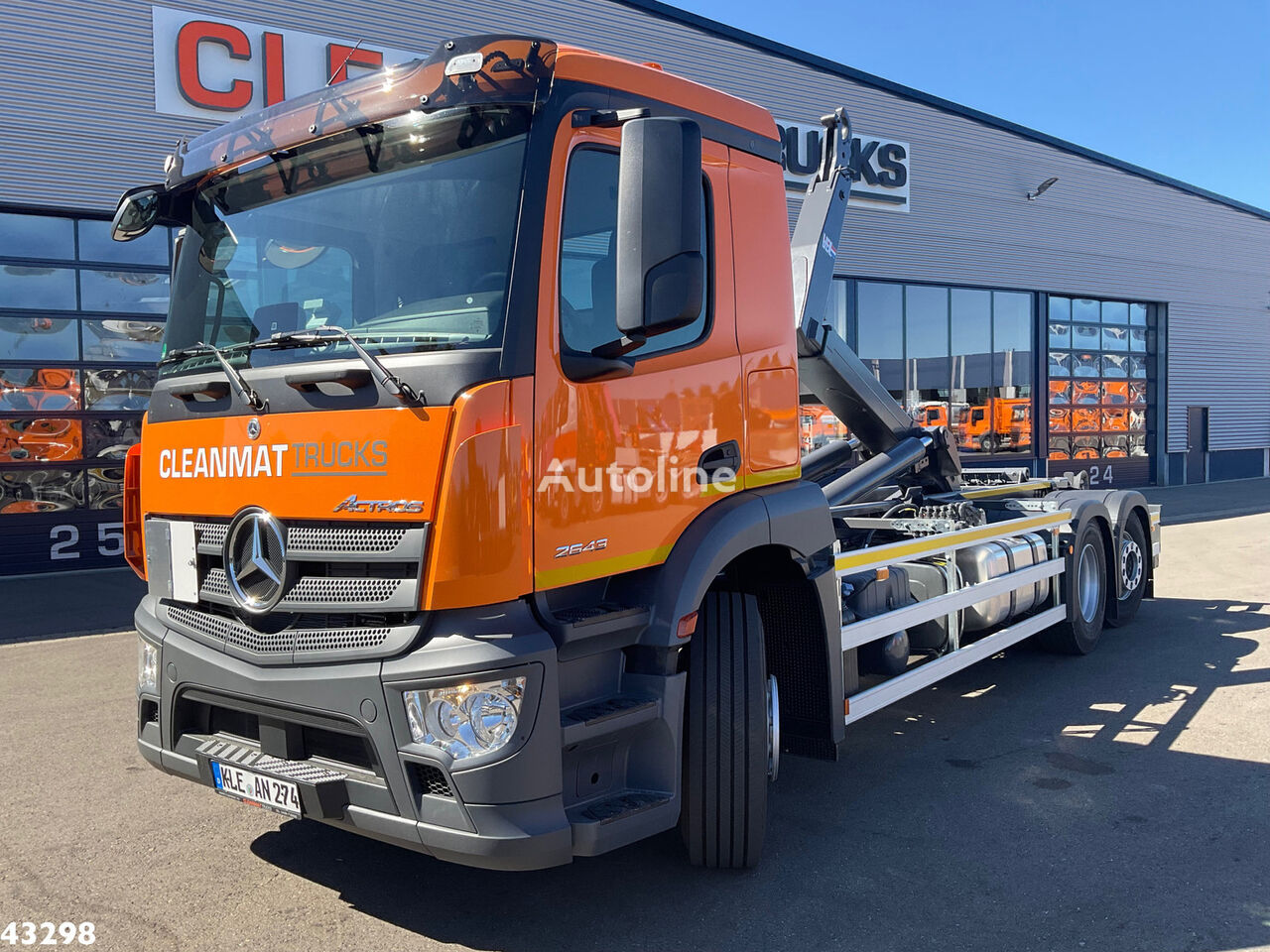 Mercedes-Benz Actros 2643 VDL 21 Ton haakarmsysteem lastväxlare lastbil