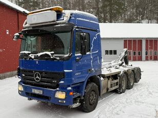 Mercedes-Benz Actros 2655 8x4 krokbil &ndash; V8 550 hk &ndash; JOAB krok &ndash; EU-godkjent kancalı y&uuml;kleyici