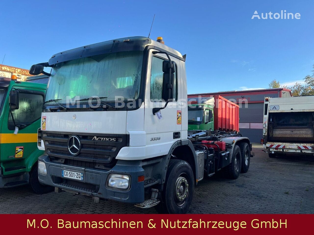 kotalni prekucnik Mercedes-Benz Actros 3336