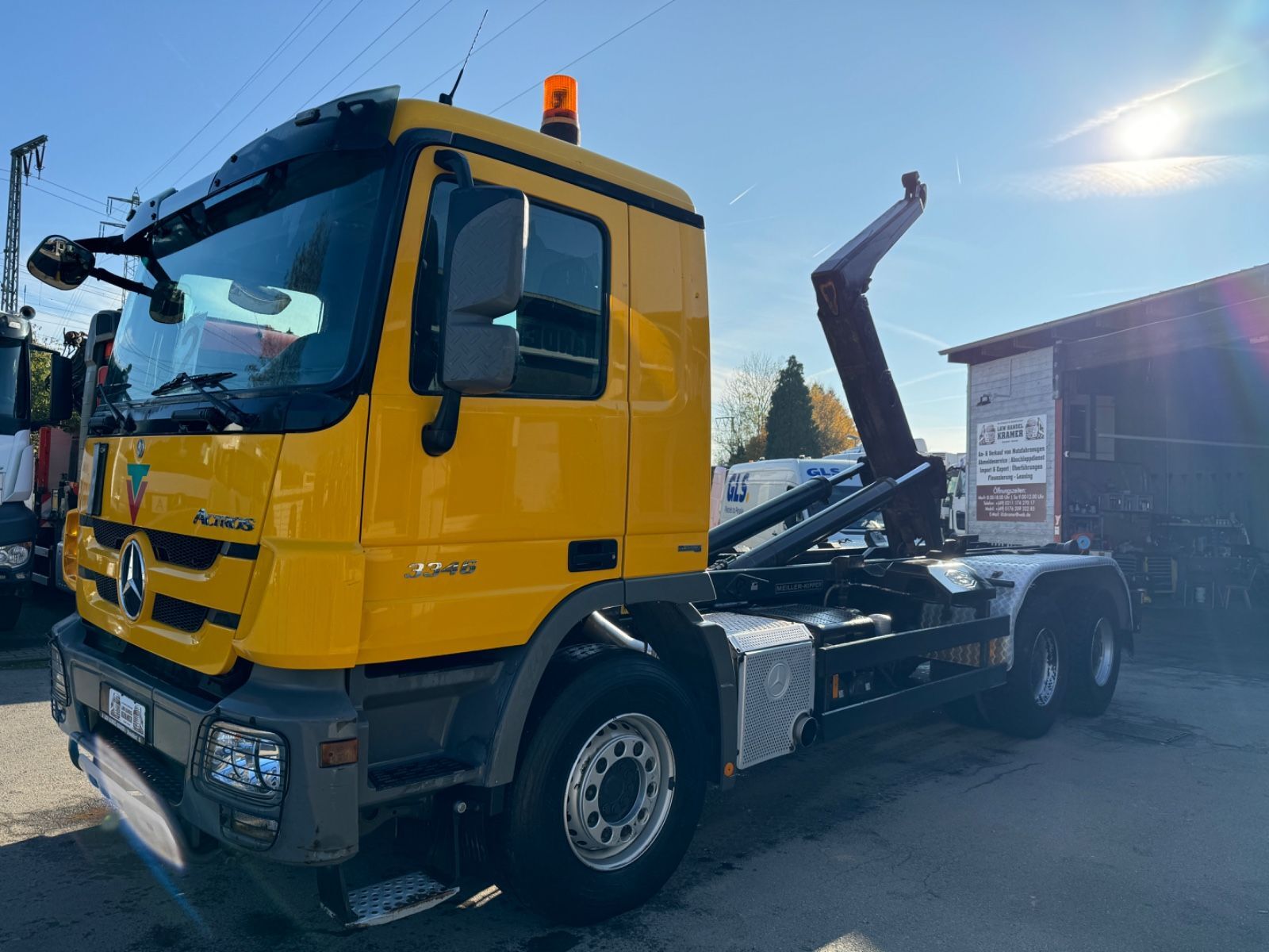 Mercedes-Benz Actros 3346 6x4 Meiller RK 20.70 Abrollkipper - Autoline