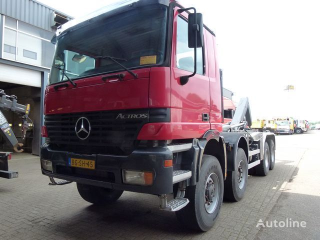 شاحنة ذات الخطاف Mercedes-Benz Actros 4140 AK/8X6/4 - Telligent 3 pedals