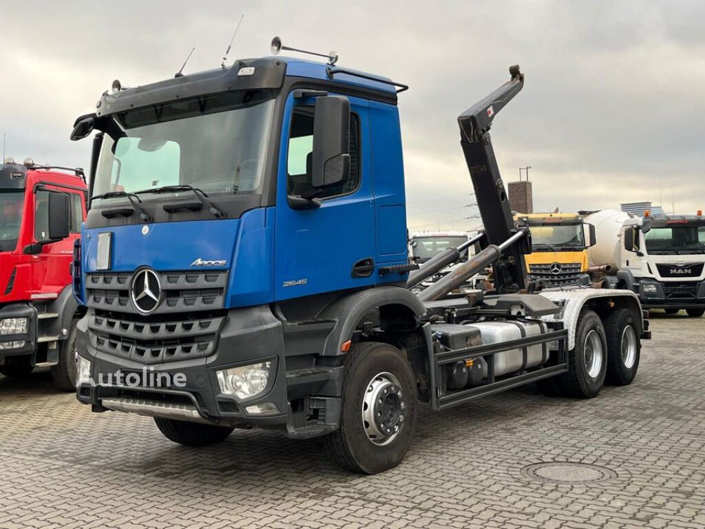 Mercedes-Benz Arocs 2645 K hook lift truck