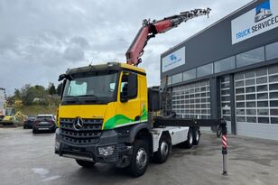 Mercedes-Benz Arocs 3248 8x4 Fassi 315-7 mit Hiab 21T cami&oacute;n con gancho