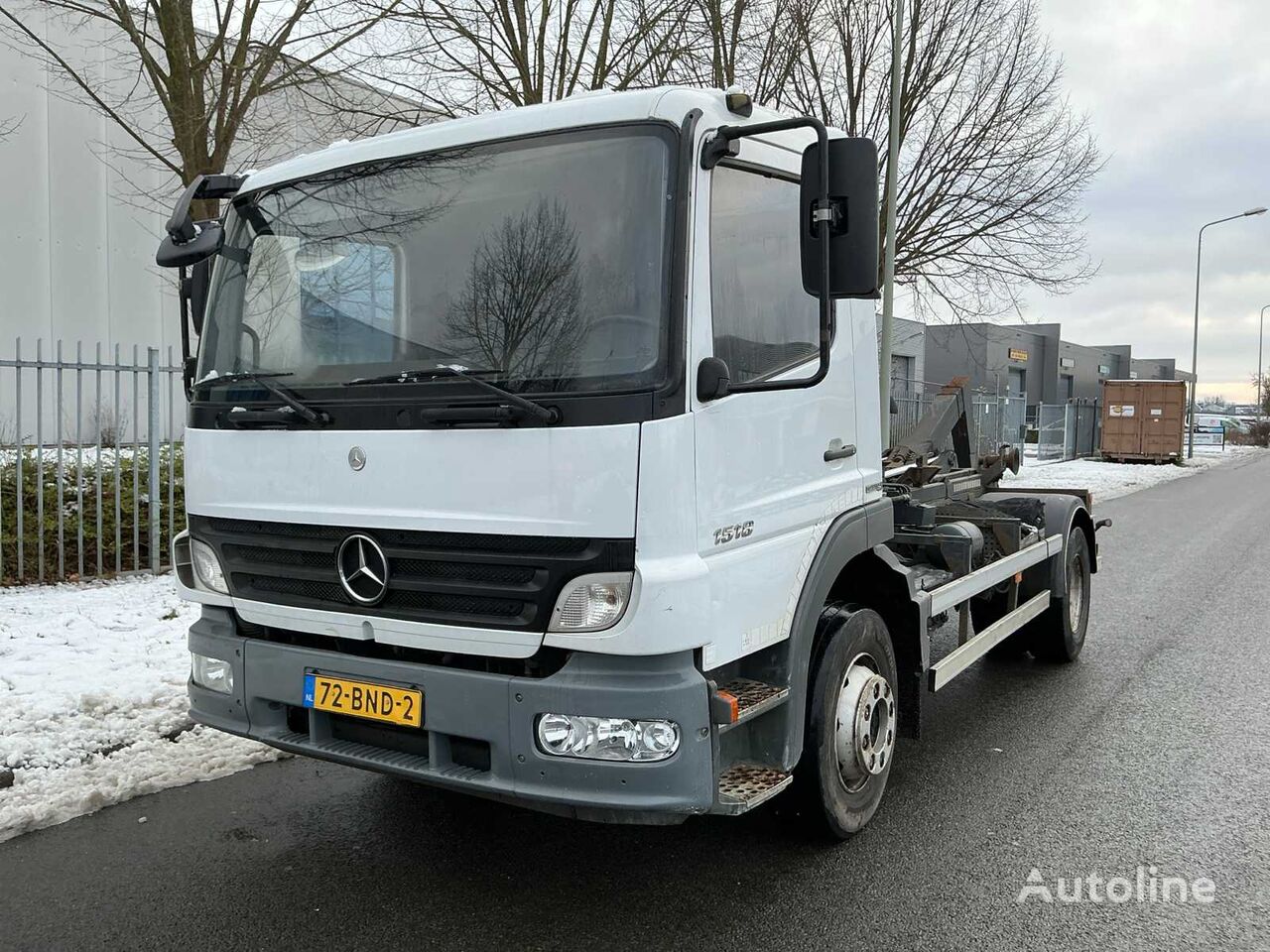 Mercedes-Benz Atego hook lift truck