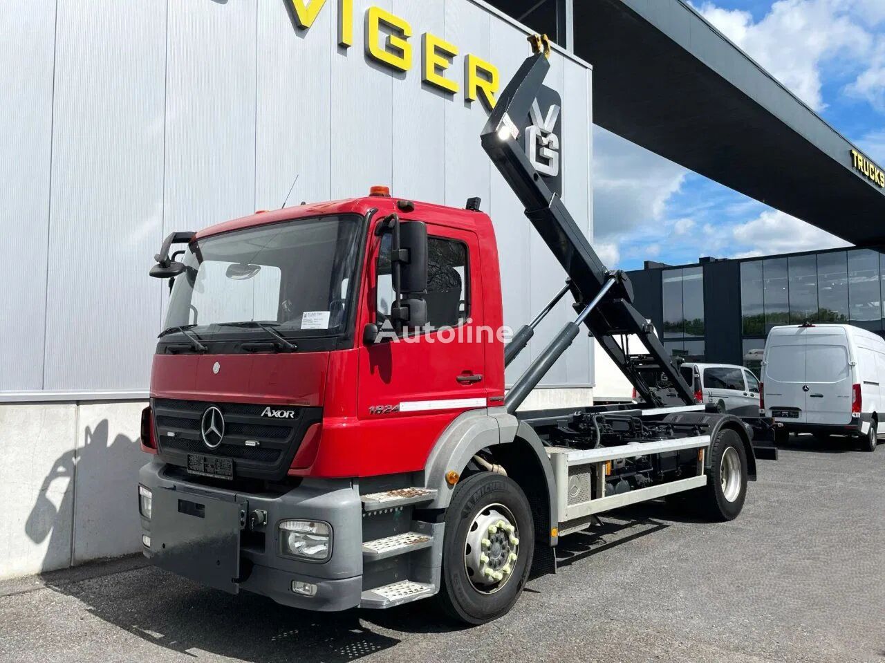 kotalni prekucnik Mercedes-Benz Axor 1824 *Bluetooth*Airco*Cruise control*luchtvering achteras