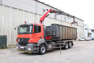 Mercedes-Benz Axor 2540 E5 AHK Retarder Kran Funk Container hook lift truck