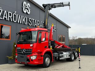 Mercedes-Benz Mercedes-Benz Arocs 2532 // E6 // hakowiec // żuraw Palfinger 14 emelőhorgos teherautó