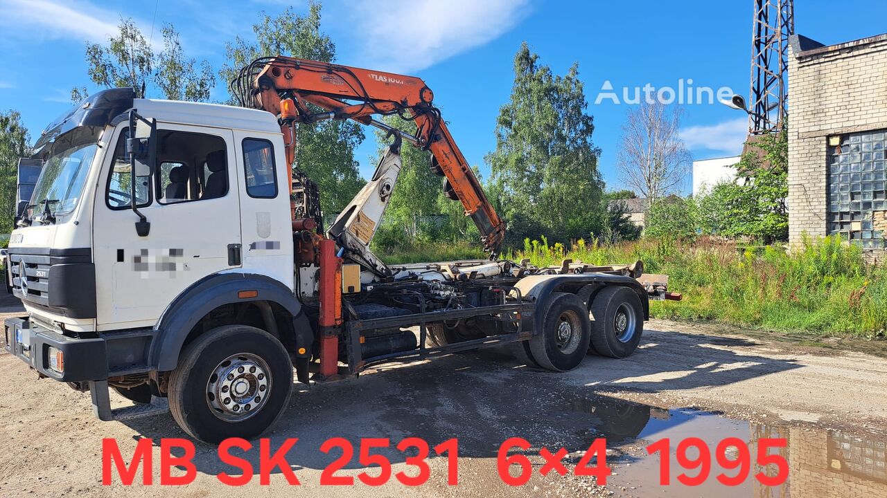 Mercedes-Benz SK 2531 hook lift truck for sale | Autoline GH Mercedes-Benz SK 2531 hook lift truck - Autoline