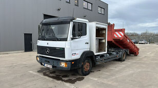 تریلی دارای بالابر قلابی Mercedes-Benz SK 814 (BELGIAN TRUCK / HOOK / PERFECT CONDITION !!! / WITH CONT