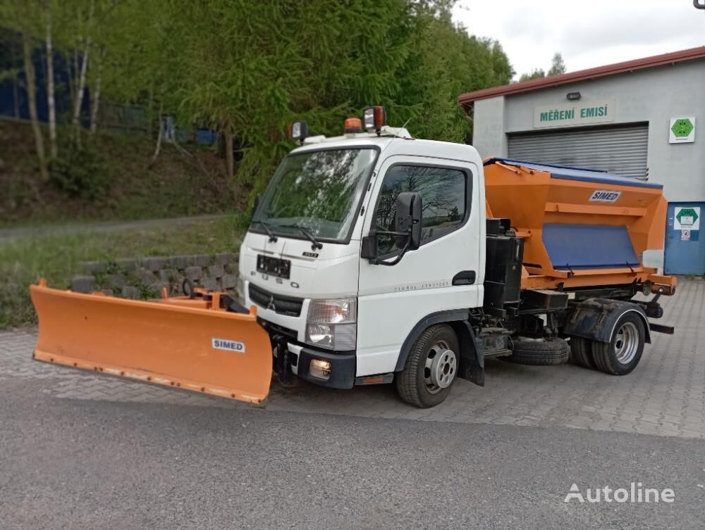 camion ampliroll Mitsubishi Kontejner