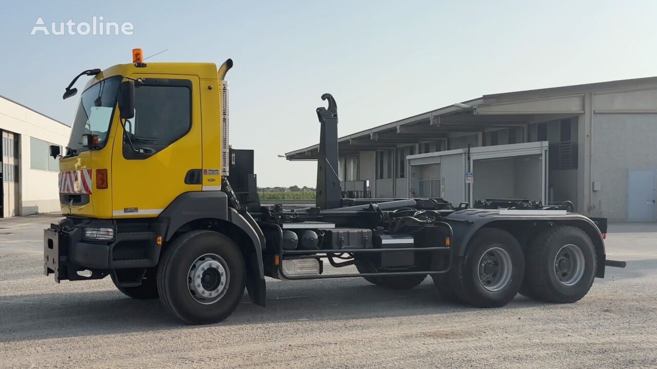 camion ampliroll Renault 370 Dci 6X4