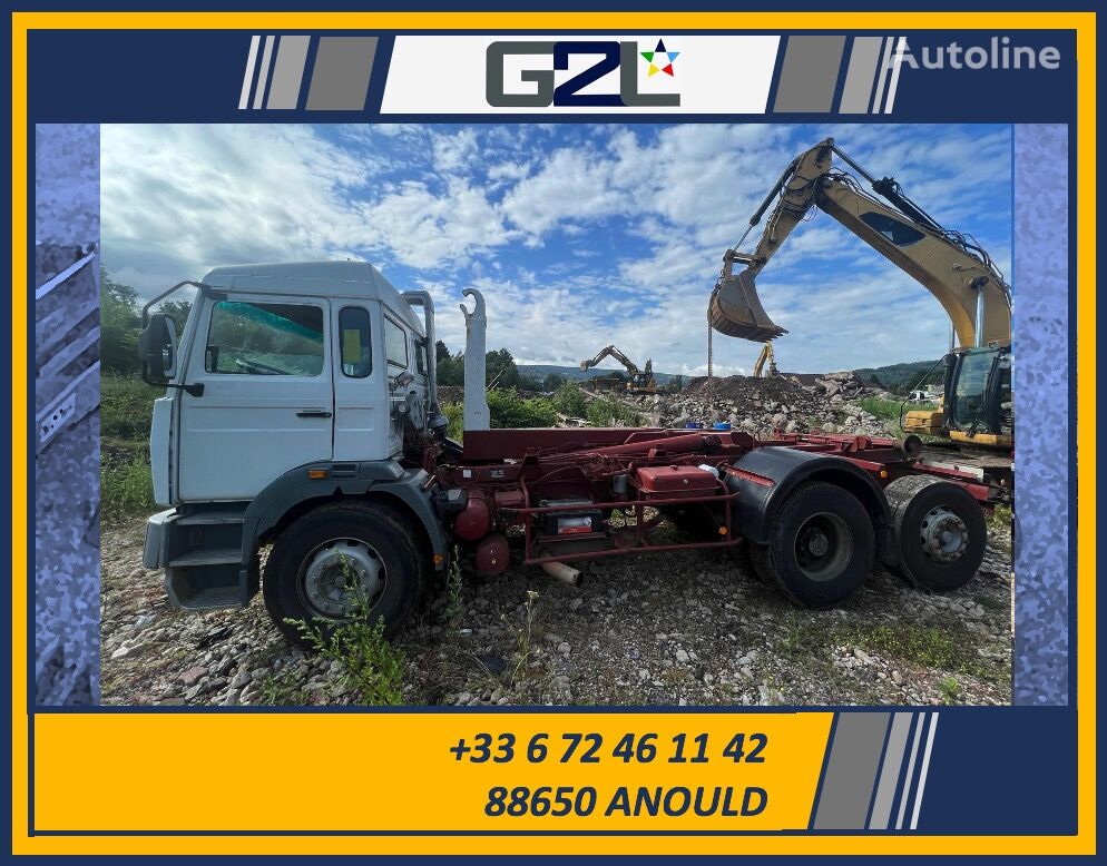 Renault G 300 / AMPLIROLL camión con gancho