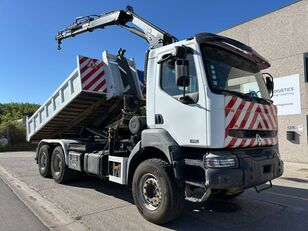 Renault Kerax 420. 6x4. Hiab 144. Klima. hook lift truck