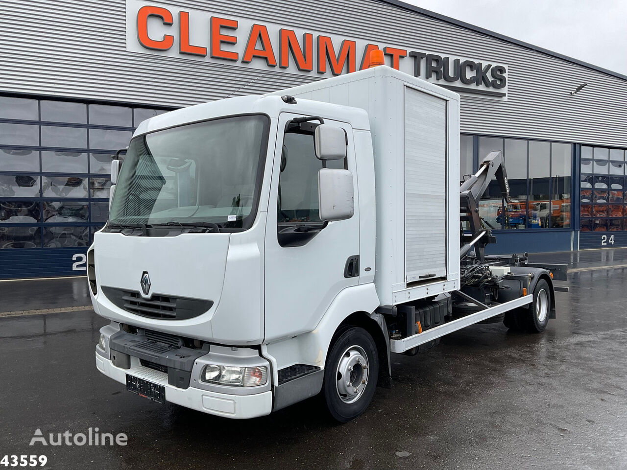 Renault Midlum 150.10 Palift haakarmsysteem Just 86.140 km! hook lift truck