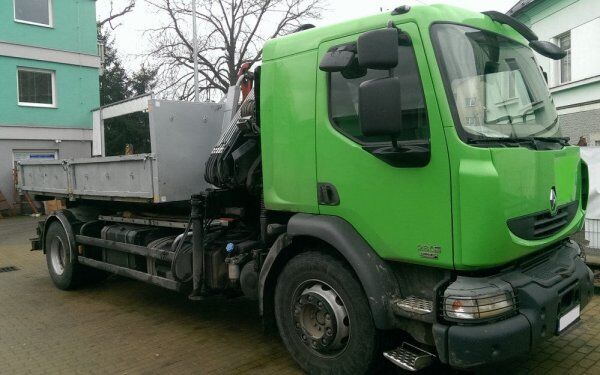 camião polibenne Renault Midlum Heavy 280.18