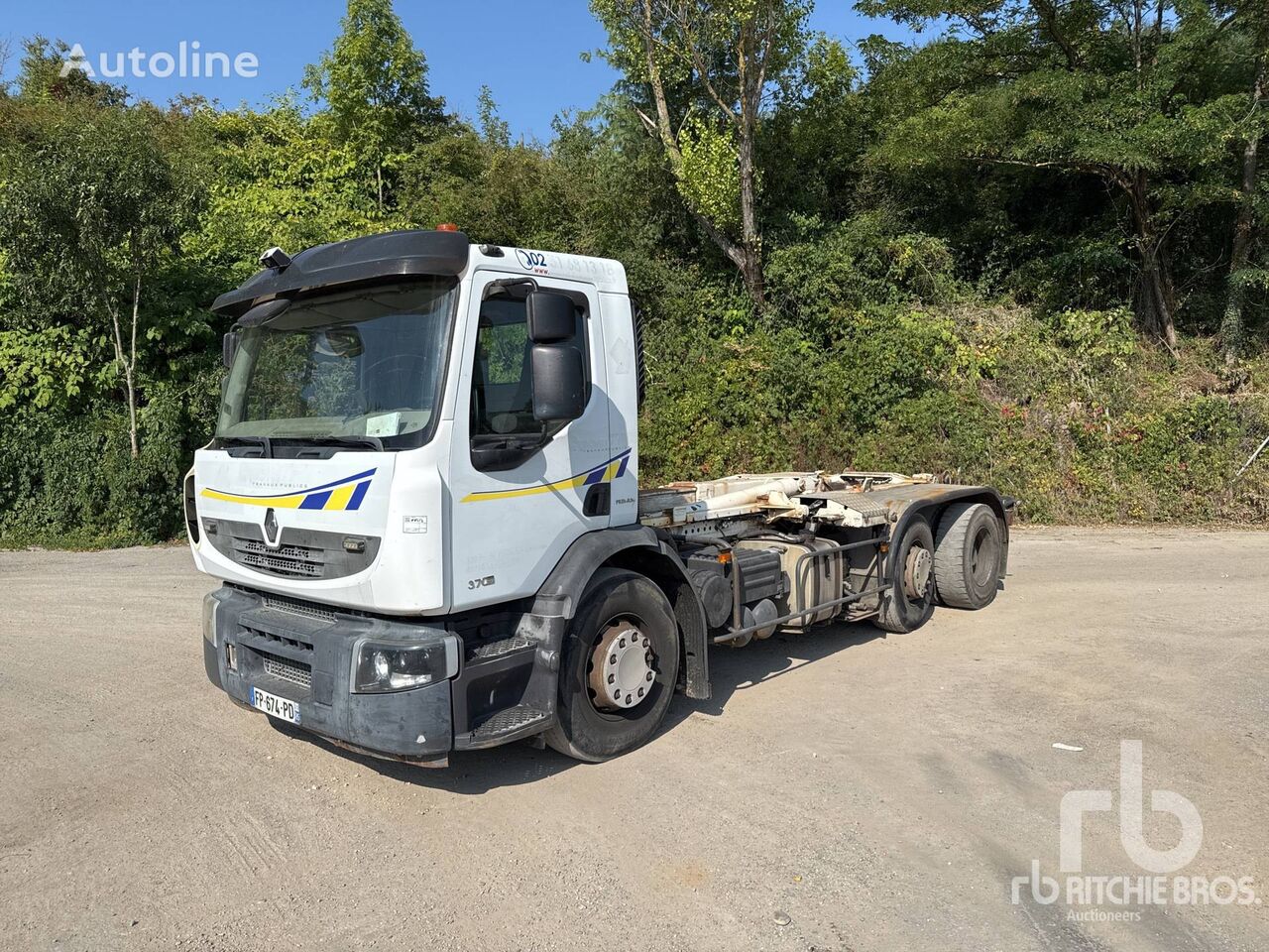 Renault PREMIUM 370 DXI 6x2 Camion Ampliroll