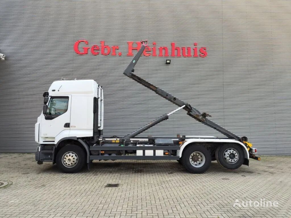 Renault Premium 460 DXI EEV Euro 5 Lander 6x2 Meiller 20 Tons Hooklift 2 hook lift truck