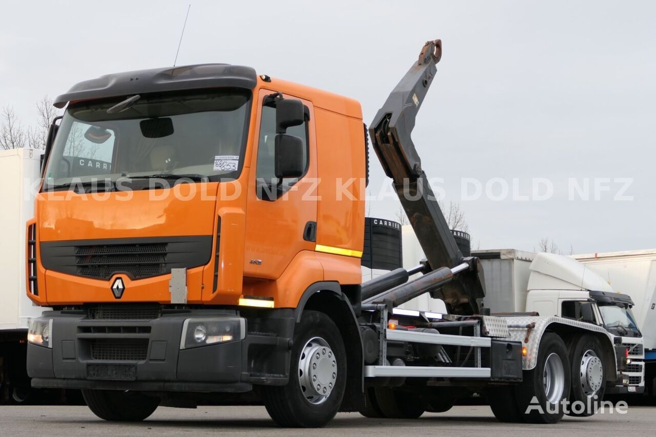 Renault Premium460 hook lift truck