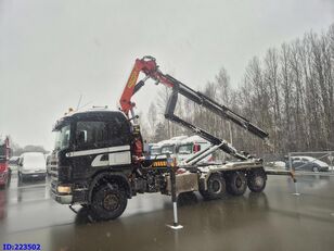 Scania 124 8x6 Palfinger 35000 ID223502 camión con gancho