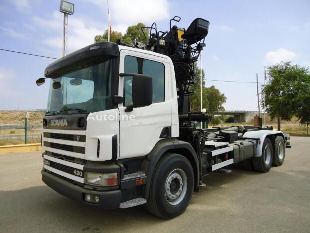 Scania 124G420 Abrollkipper - Autoline