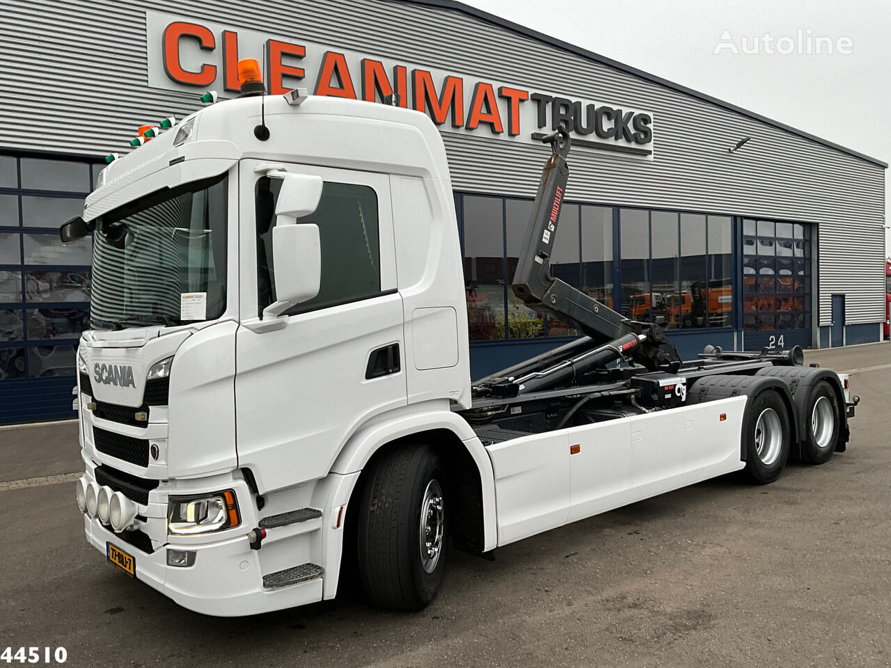 Scania G 410 Euro 6 Multilift 26 Ton haakarmsysteem Just 216.810 km! hook lift truck