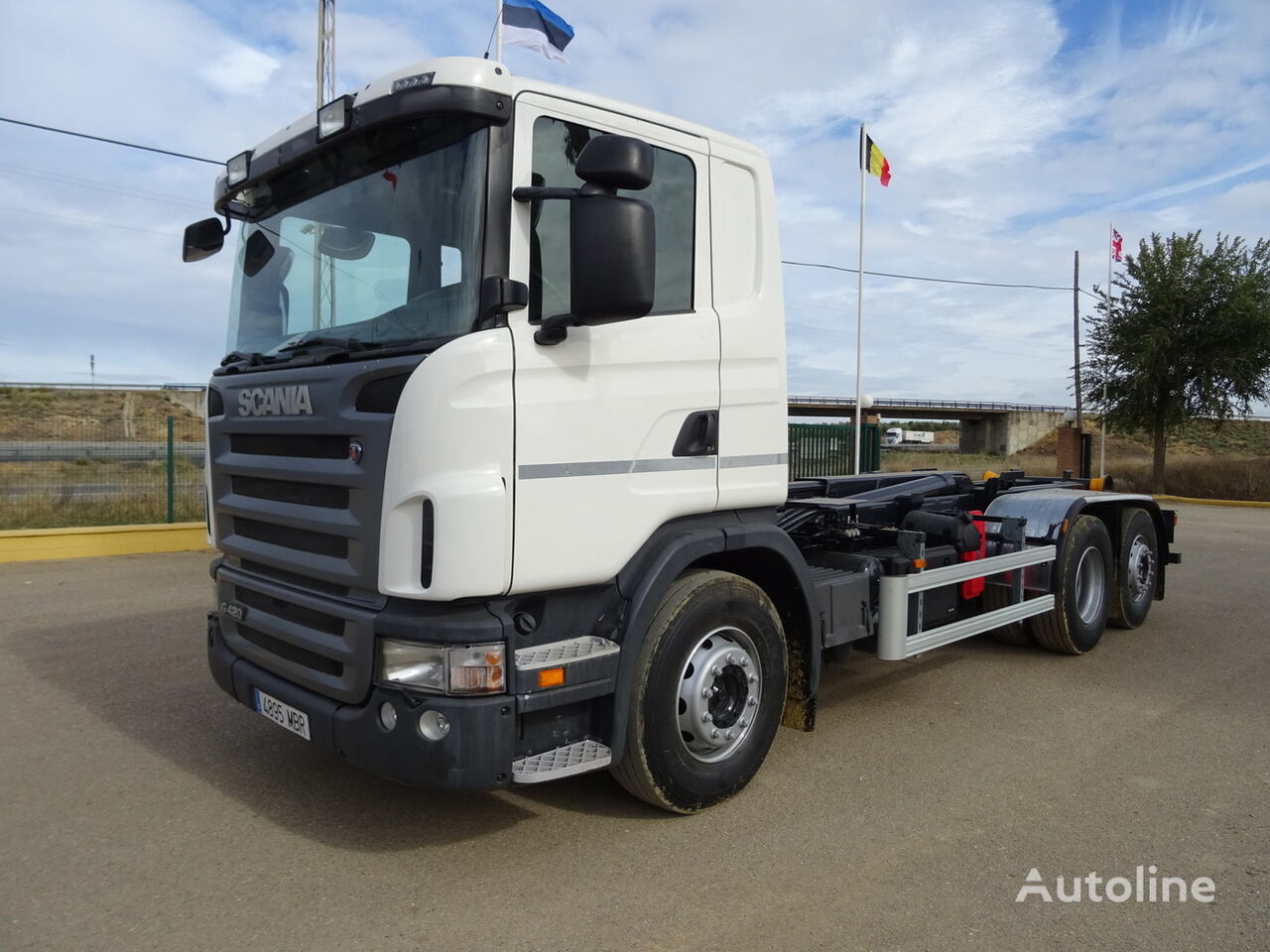 hákový nosič kontajnerov Scania G 420