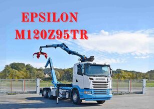 Scania G 440 * Abrollkipper * EPSILON M120Z95TR* TOP kamion s kukom