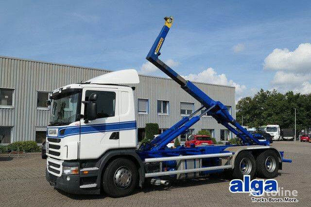 Scania G 440 LB6X4, Hynalift HVL 110994, Retarder,Klima camión con gancho