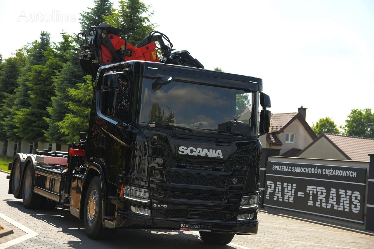 Scania G 450 hook lift truck