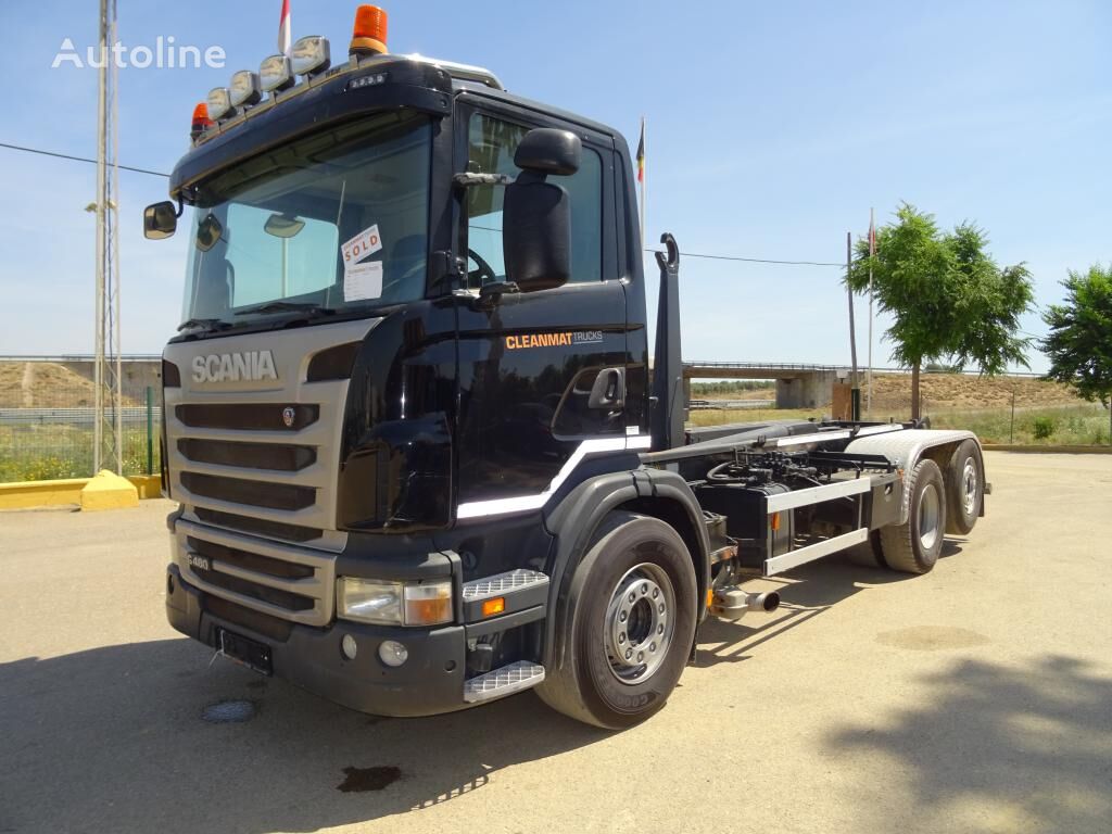 xe chở rác thùng rời Scania G 480