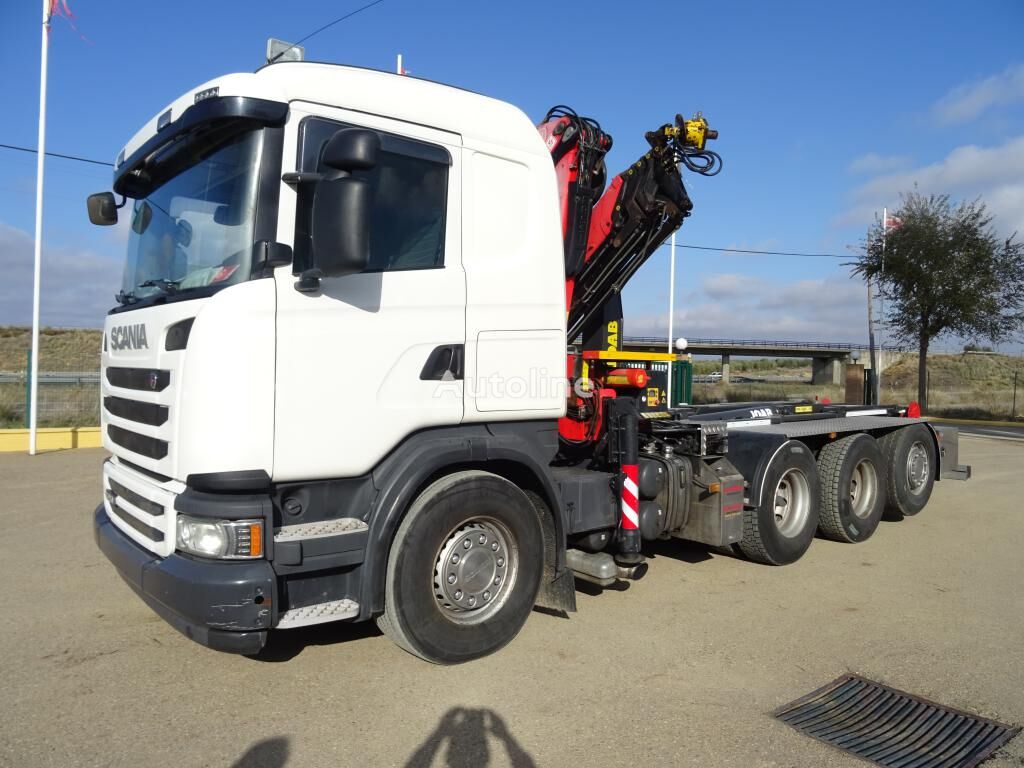 Scania G 480 hook lift truck