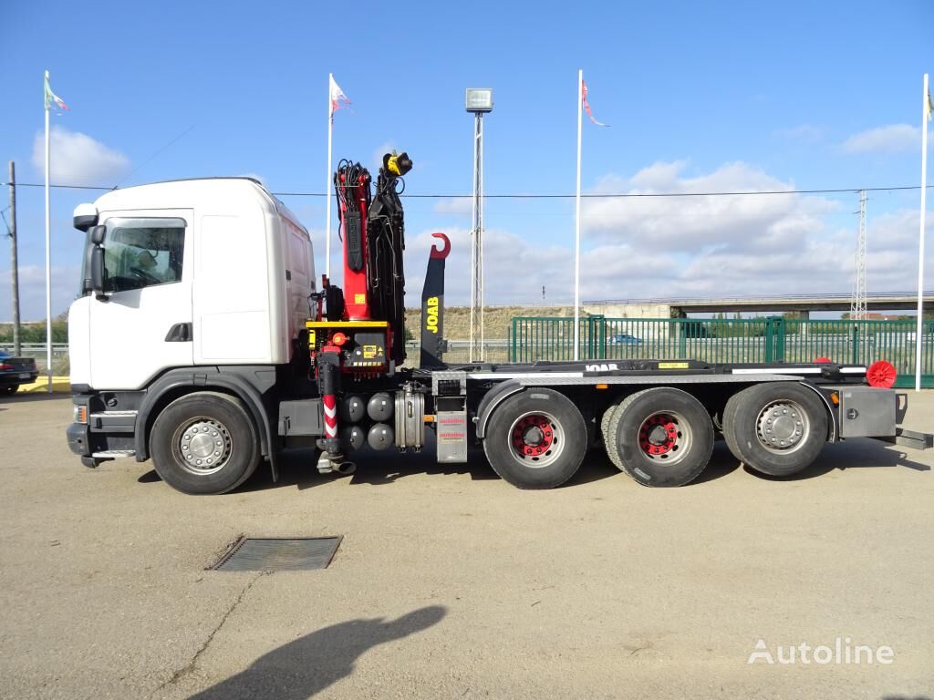 Scania G 480 hook lift truck