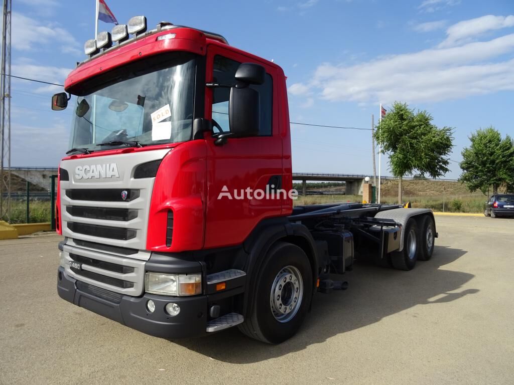 Scania G 480 camión con gancho