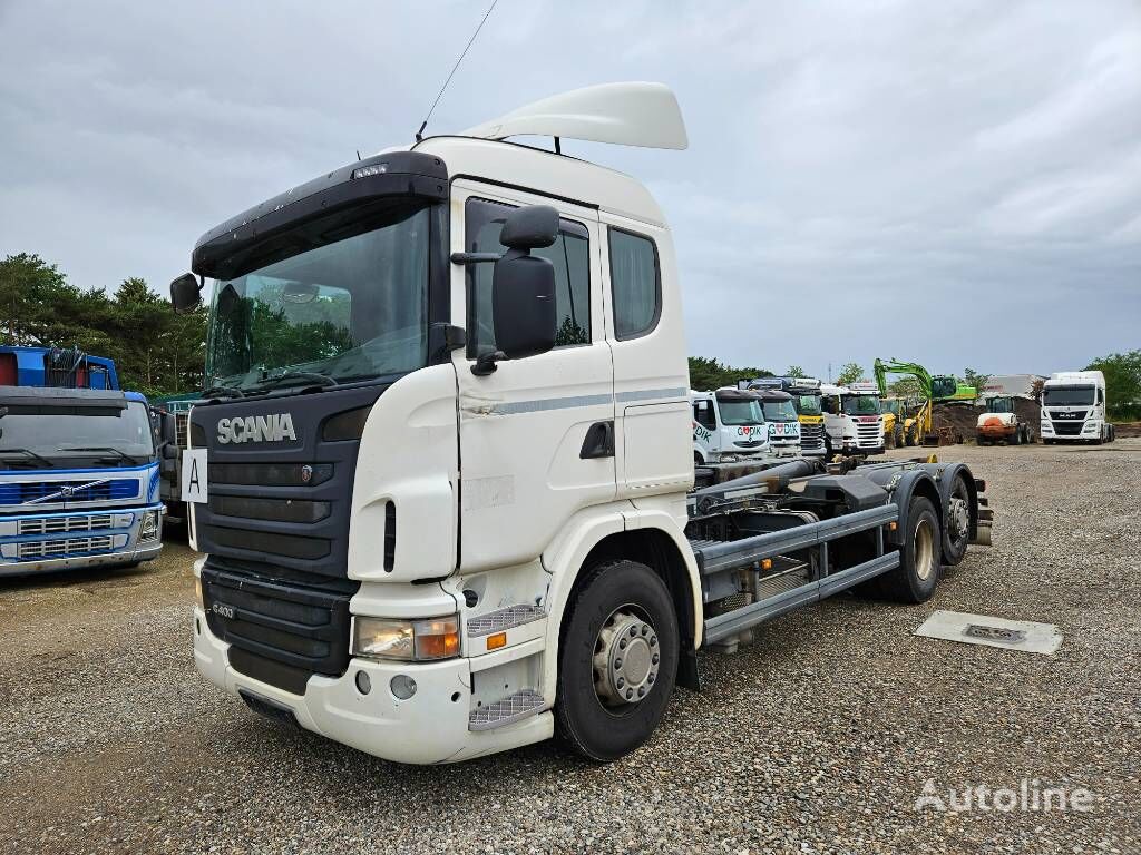 Scania G400 6x2 Abrollkipper/Hooklift //EURO5// camión con gancho