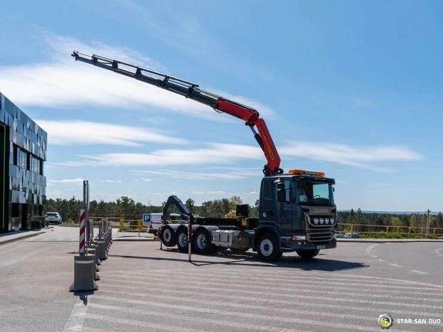 Scania G400 8×4 PALFINGER PK 34002 SH Crane Hooklift