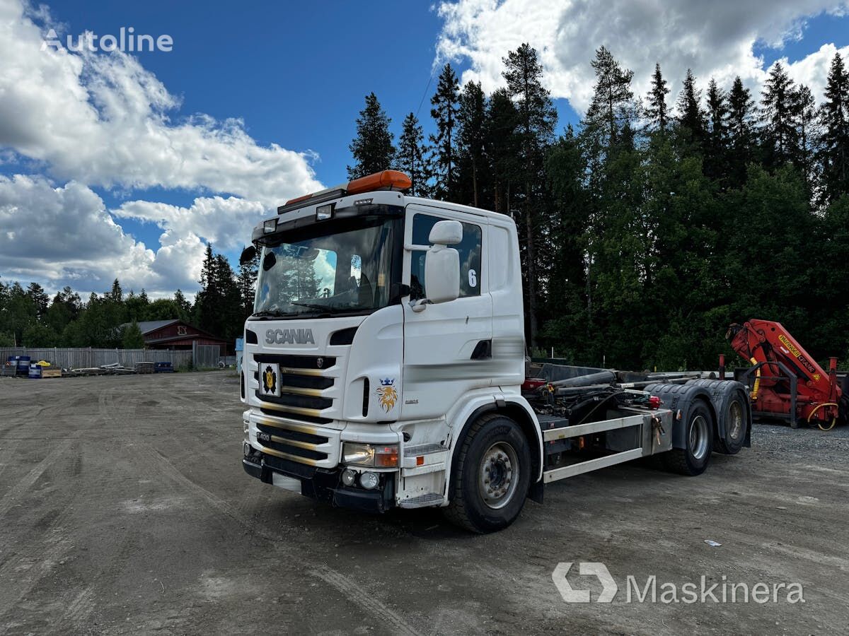 Scania G400LB6X2HNA hook lift truck