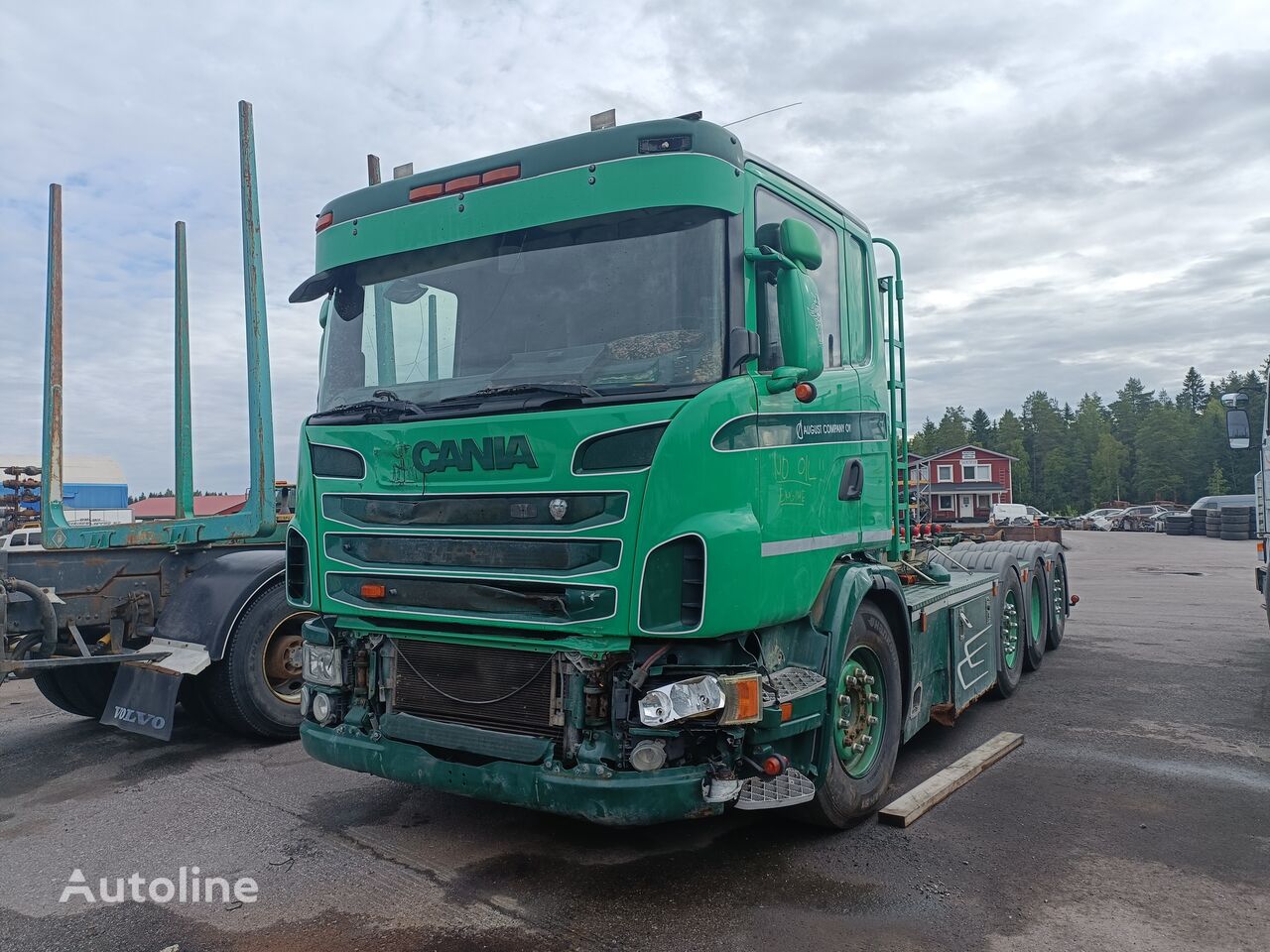 Scania G480 camión con gancho