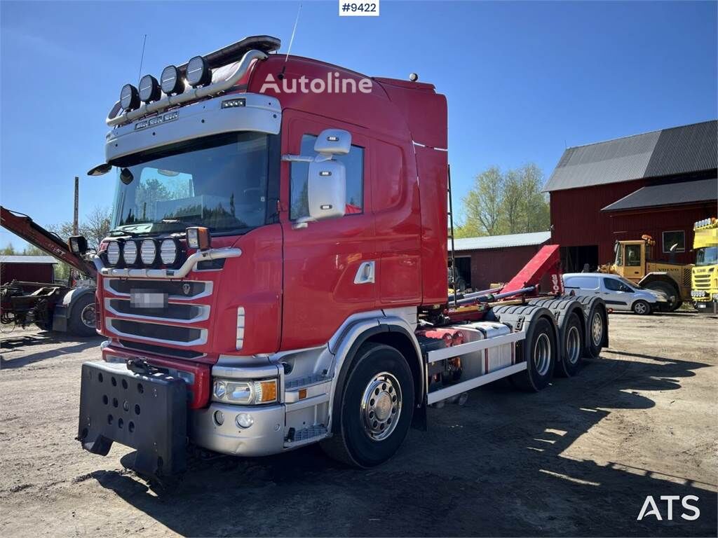 Scania G490 lastväxlare lastbil till salu | Autoline SE Scania G490 lastväxlare lastbil - Autoline