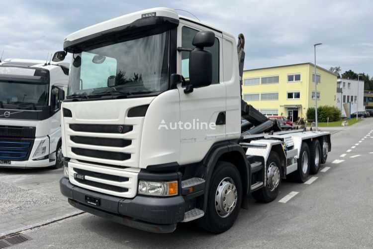 Scania G490 10x4 NLA hook lift truck