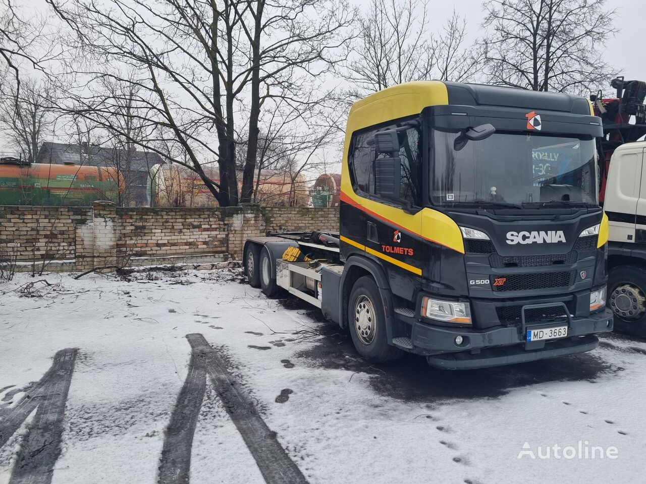 Scania G500 Abrollkipper