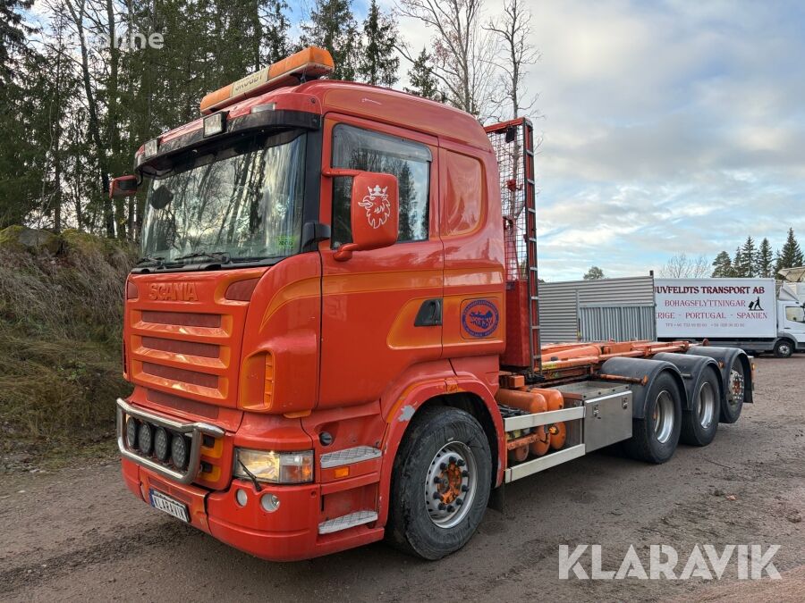 hákový nosič kontajnerov Scania Lastväxlare Scania