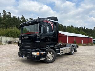 Scania Lastväxlare Scania R500 6x2 -2008 säljes via auktion hook lift truck