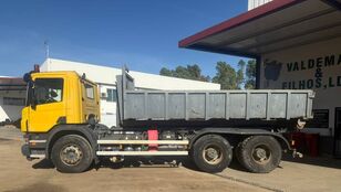 Scania P 380, 6x4 hook lift truck
